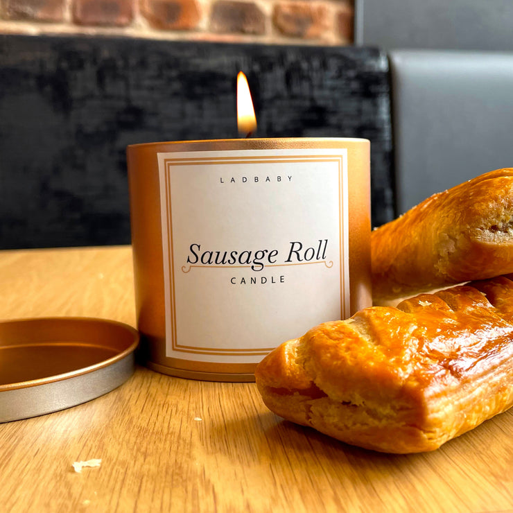 Sausage Roll Candle